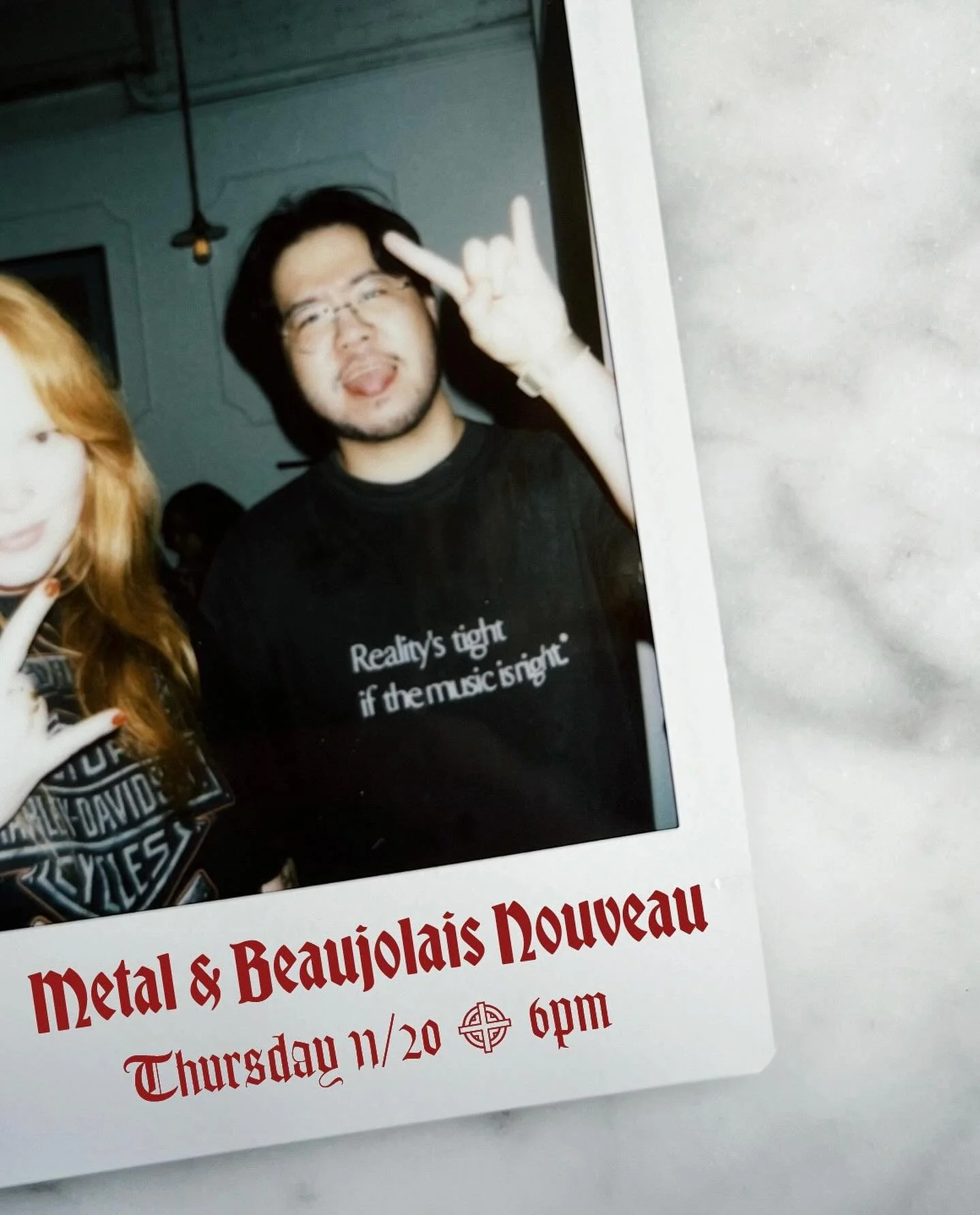 Metal mix by papas @yallterity &amp; @mbwick, plus a whole lot of bojo nouveau! Bottles are 15% off all night long, or 25% off when you purchase @bloodofgodszine volume 12 🤘

Thursday, November 20th &bull; 6pm to late 

#byochalice #beaujolaisnouvea