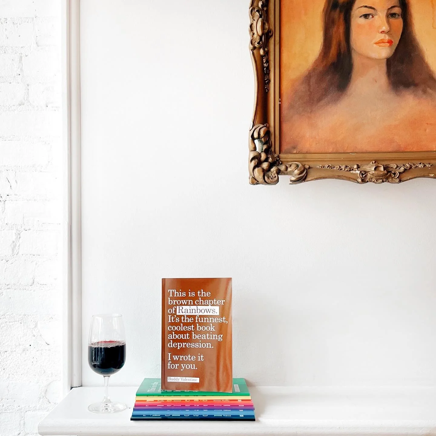 You&rsquo;re invited! 📚🍷🧀

Join us Wednesday, December 3rd for a happy hour and reading with local author Buddy Valentine (@heybuddyvalentine) to celebrate their BROWN chapter of RAINBOWS &mdash; the funnest, coolest book about beating depression!