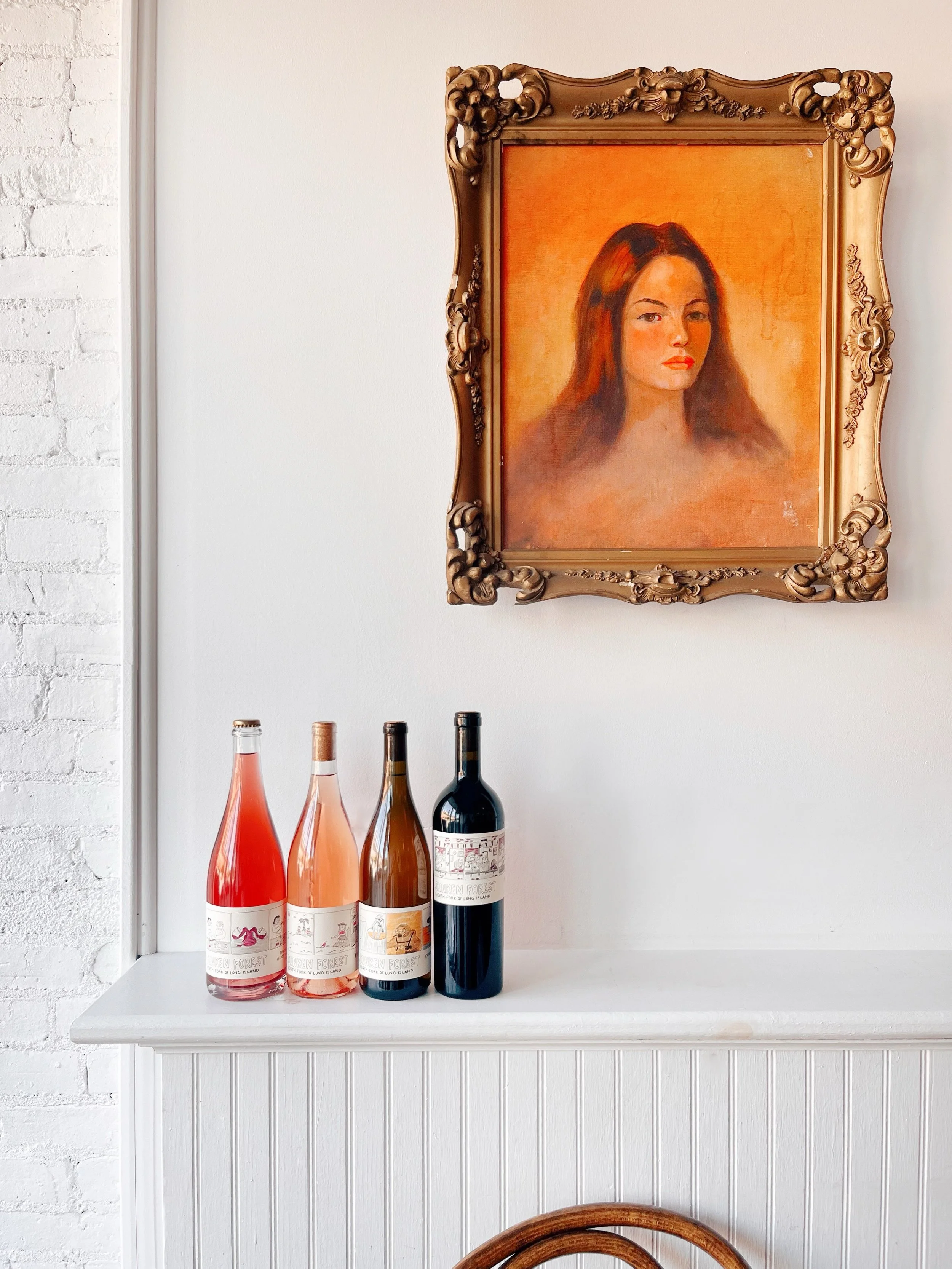 This Brunette drank a little too much @sunkenforestwineny on the North Fork and forgot to put on her SPF. Oops! She did remember to bring back a few cases though, and now you&rsquo;re blessed with the sunniest NY beach wine! 

The full 2025 line-up f