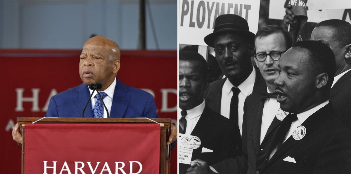 55 Years after Martin Luther King's "I Have a Dream" speech, Civil Rights leader John Lewis reminds us all of the power of the individual to make difference. — VeraCloud