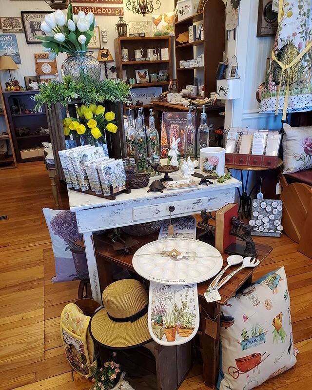 Purcellville Store OPEN TODAY THROUGH SATURDAY 11 TO 5,  SUNDAY 10 TO 2.  #vintagemagnoliallc #vintage #gifts #shopsmall #shoplocal
