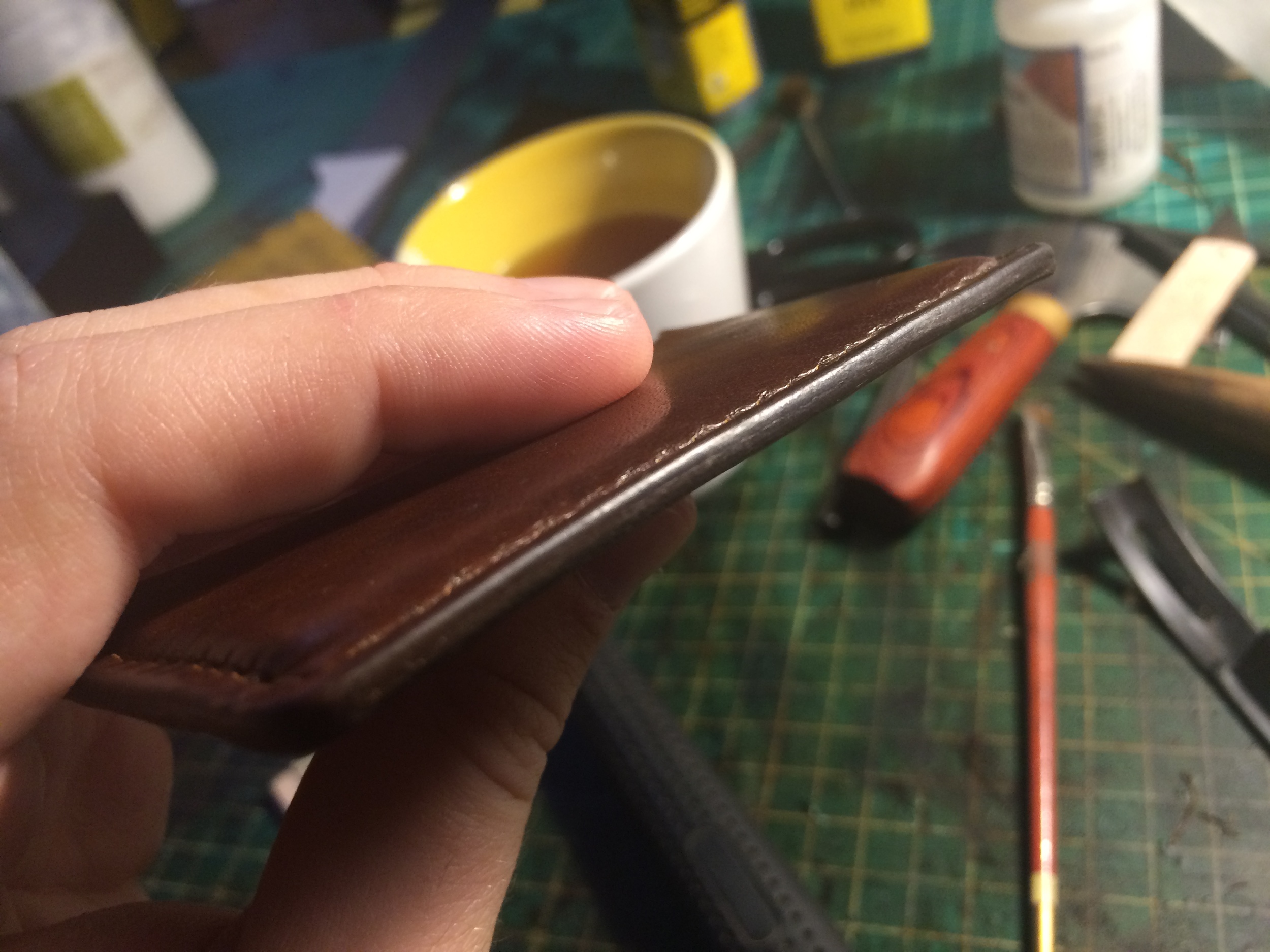 A Basic Guide to Burnishing — Gold Bark Leather