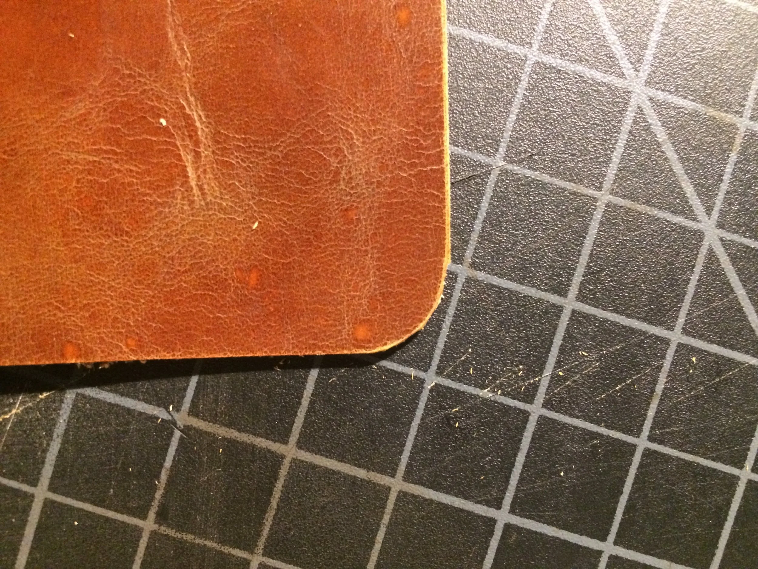 This is how the edges turned out. A little jagged, but round. Sanding will smooth this out (click to enlarge)
