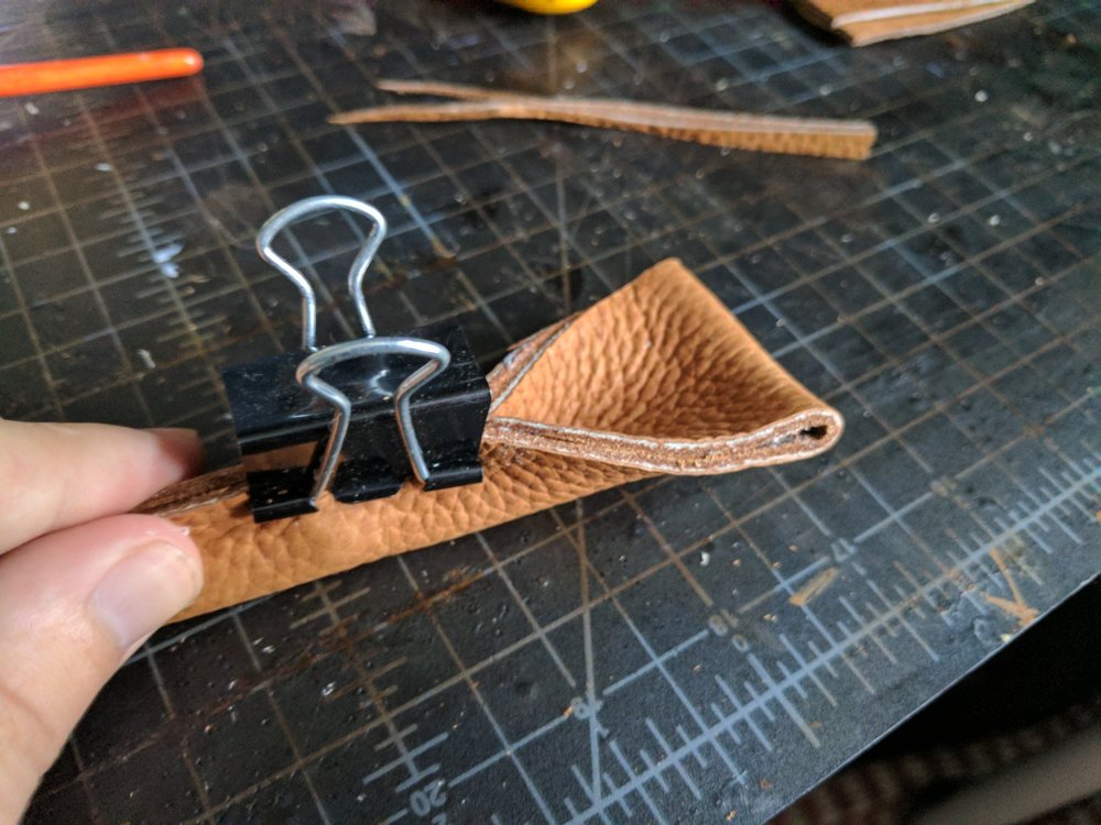 Making Corded Bag Handles — Gold Bark Leather
