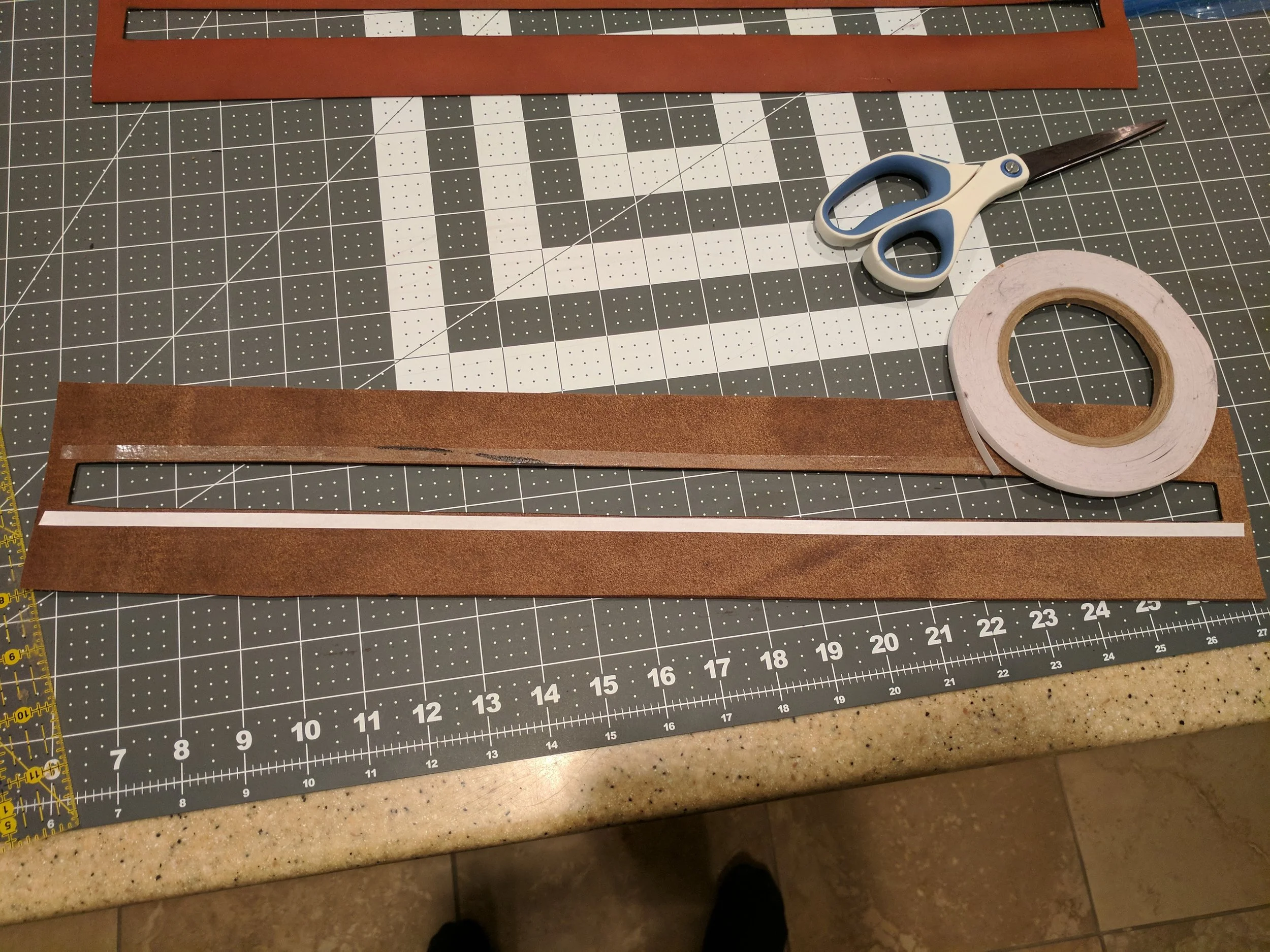 Applying Quilting Tape