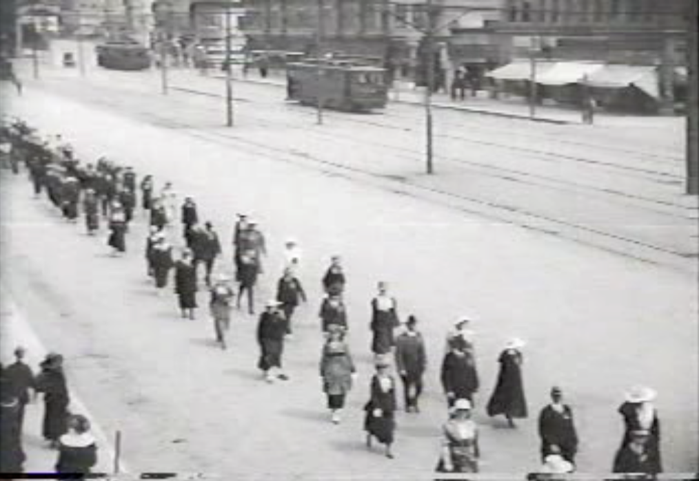 Scene from M.O.M: Shattuck Ave In Berkeley