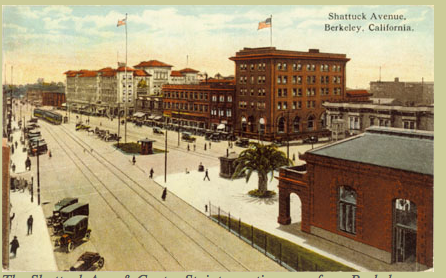 Post Card: Shot of Shattuck Ave.