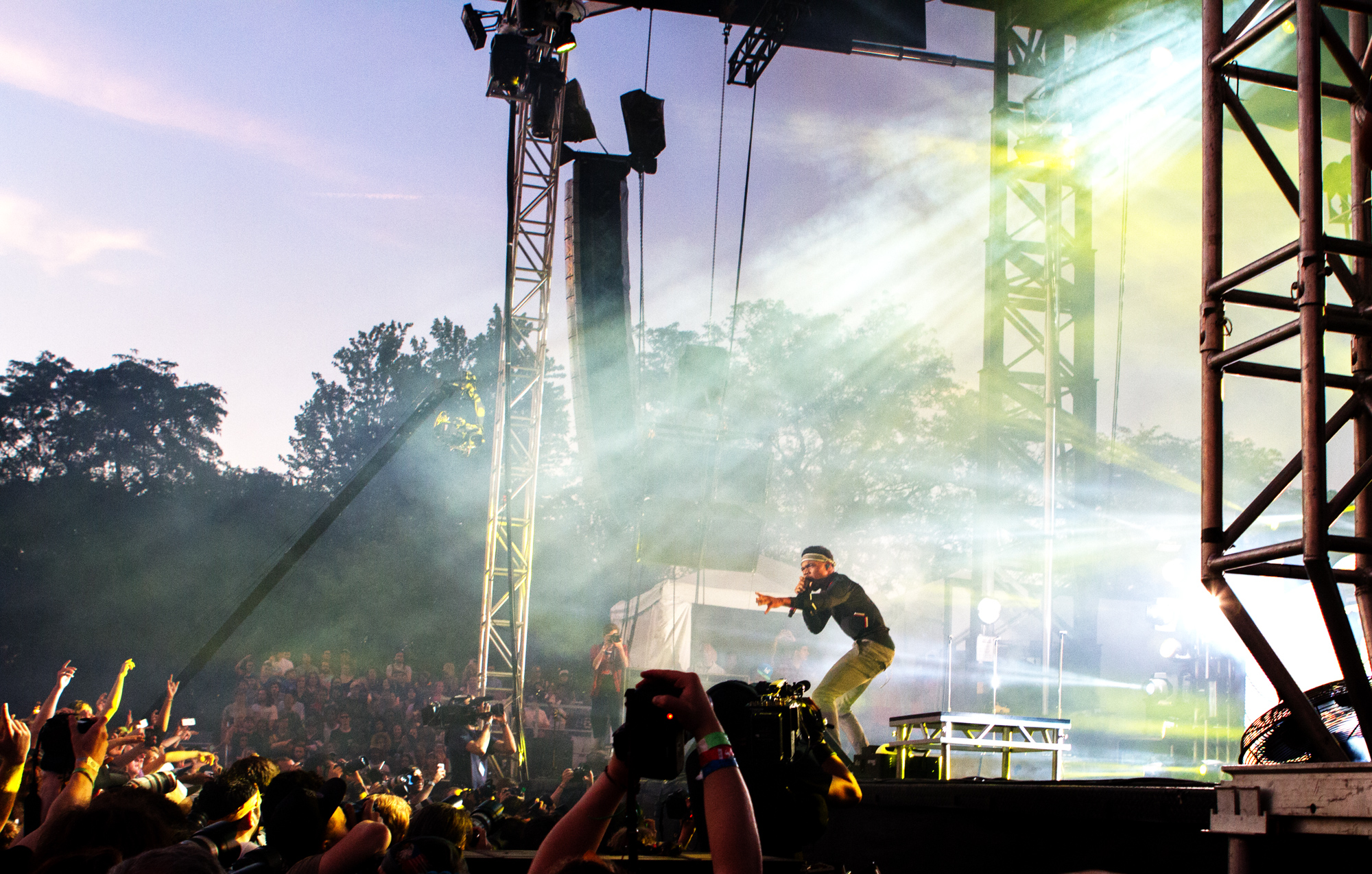 Chance the Rapper at Pitchfork Music Festival