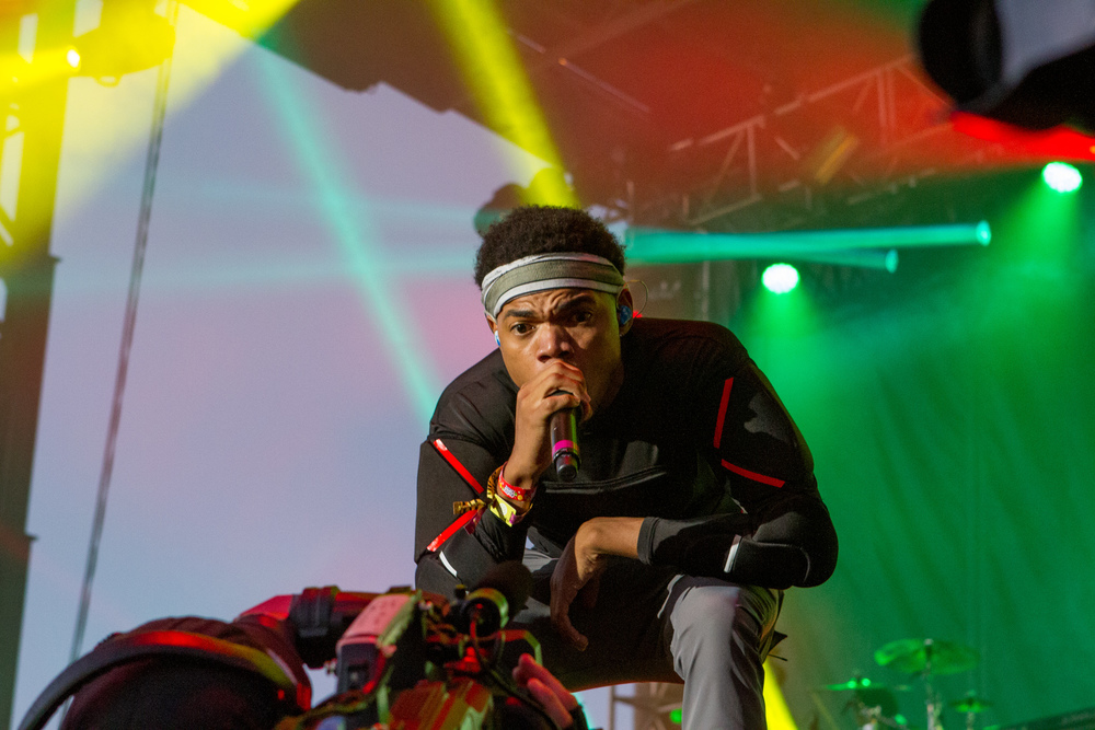 Chance the Rapper Performing in Chicago 