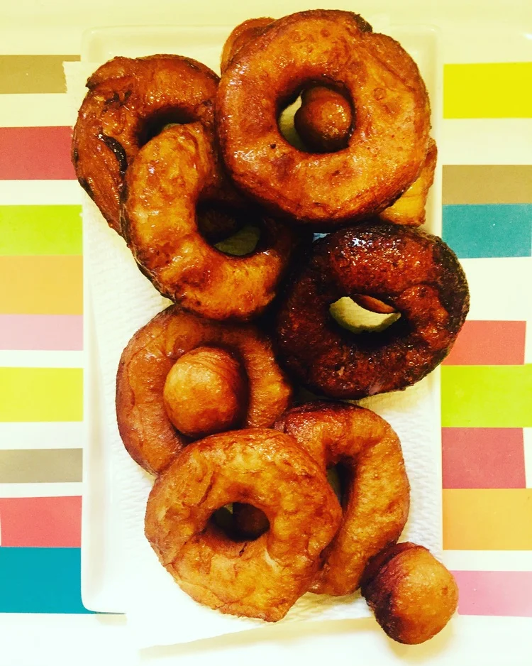 christmas day whiskey donuts