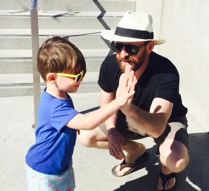 high fives, handrails + other good things happening right now