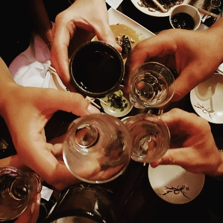 celebrating life, date night + sushi!