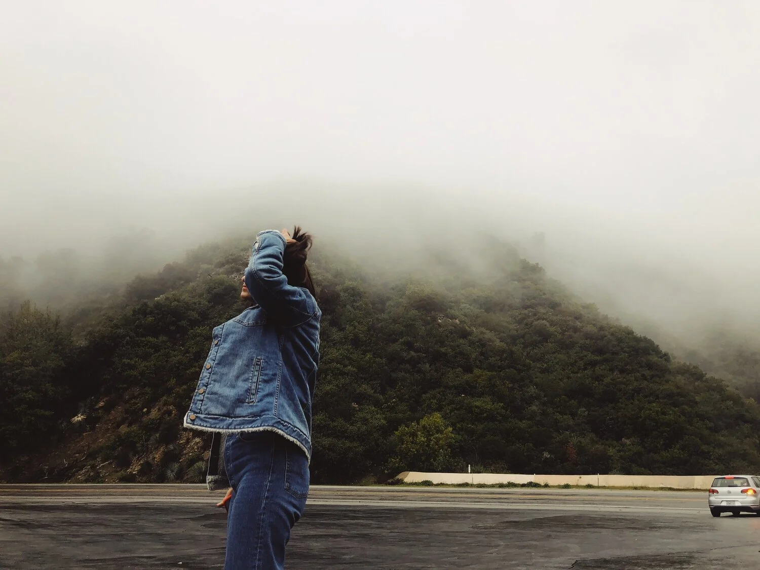 got bored. took a drive.