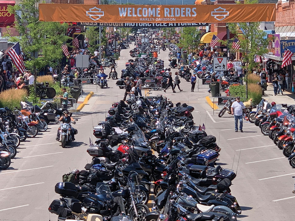 The sights sounds and smells of Sturgis are unique – and unforgettable.