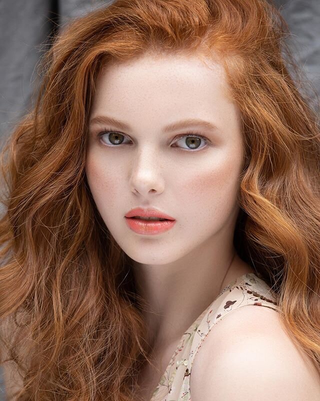 Flawless, natural beauty.💕💕⠀
Makeup &amp; Hair by me⠀
Photographer @scottelher⠀. Model @olivia_e_ 
#makeup #makeupartist #hair #hairstylist #flawless #natural #redhead #porcelainskin #wildhair @patmcgrathlabs #skinfetish @nakhair #texture