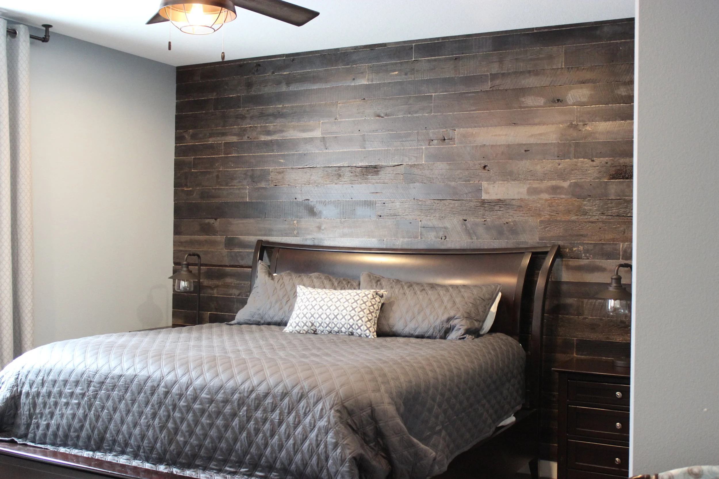 ND Reclaimed Bedroom Accent Wall