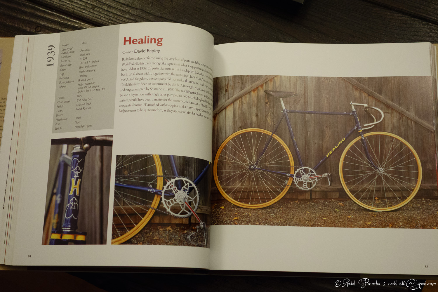 The pages are well presented and very neat. Loads of gems here regarding Australian racing bicycle culture.