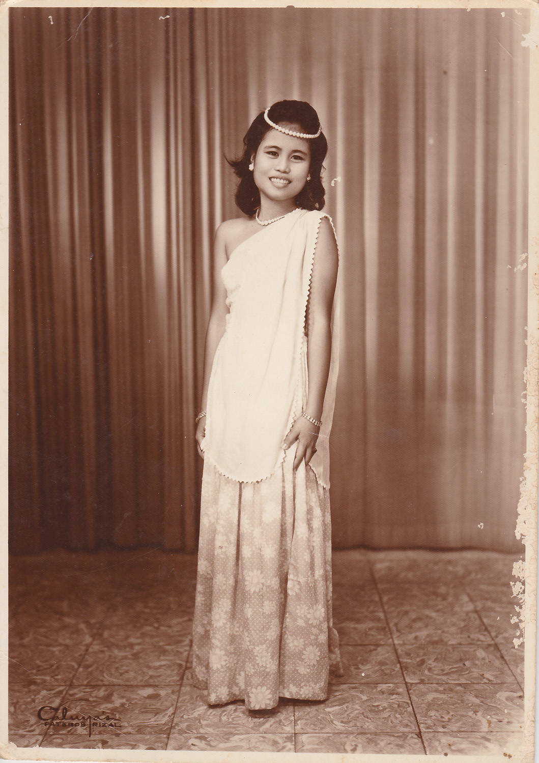 Ate Grace when she was probably in her mid teens.