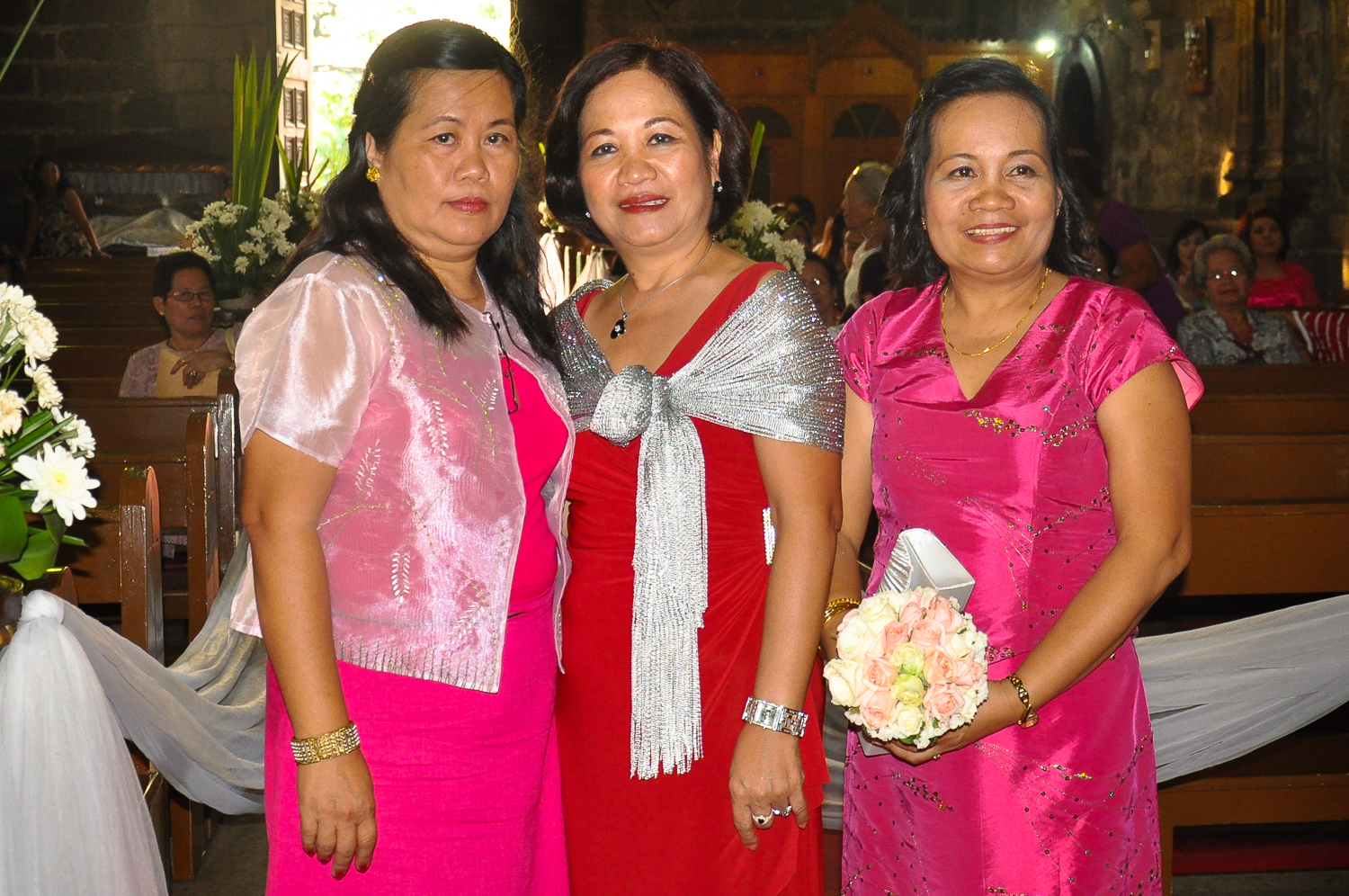 My three sisters Ate Grace (Left), Ate Del (Centre) and Ate May (Right). Photo was taken by me in 2013.