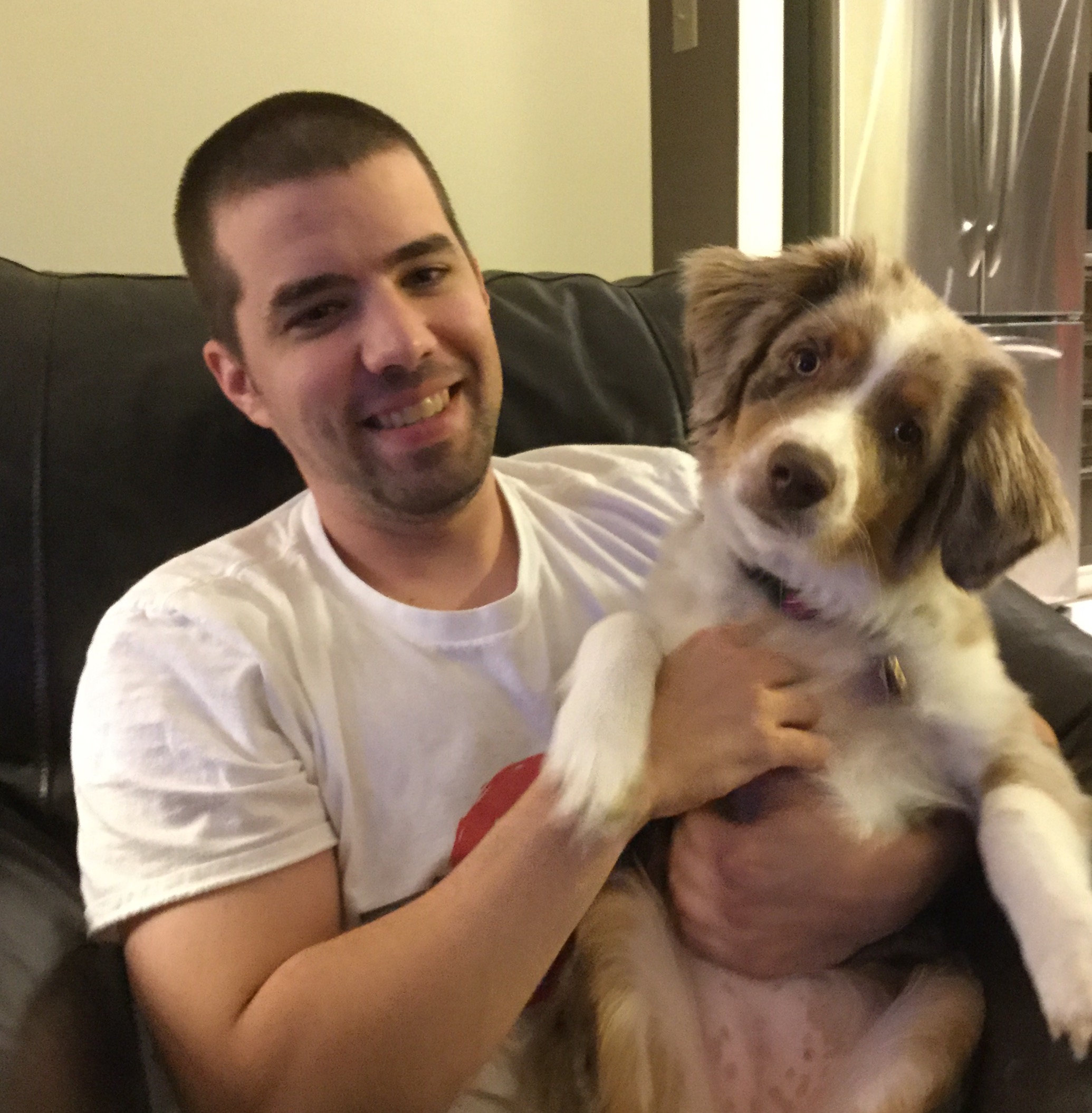 Brendan & Zannah, "who me Mom?"... both trouble makers.