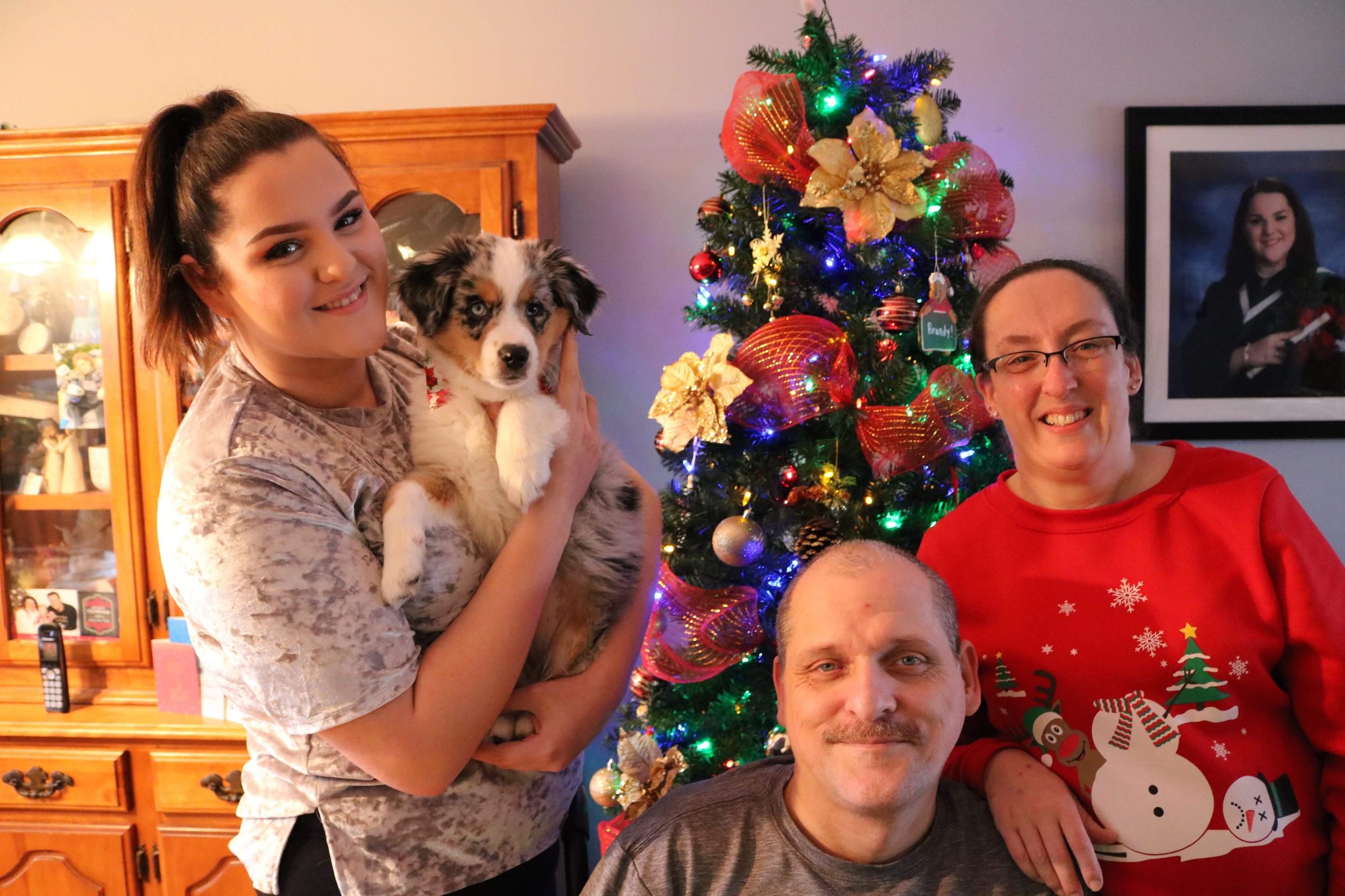 FLYNN is now happily in his forever home, with his new family “The Chaulk Family” Mount Pearl NL.