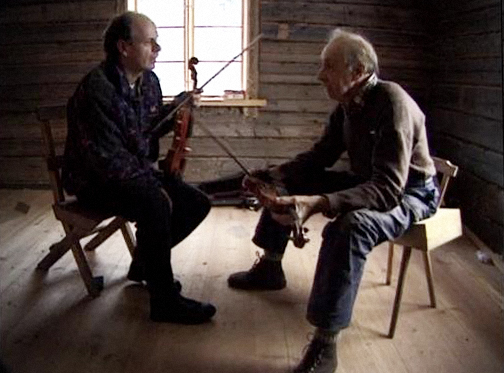 Jonas & Gustaf på Näset - stillbild från ett av de nya klippen - Foto: Jonas Holmén