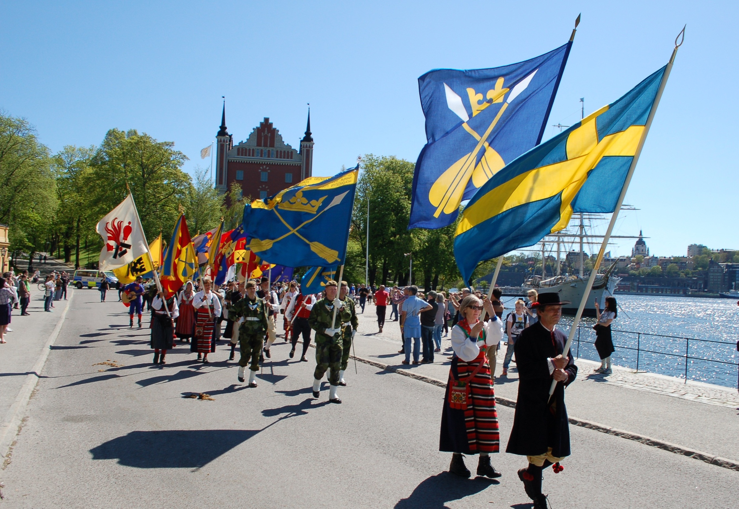 Förra årets Dalkarlsvandring närmar sig målet
