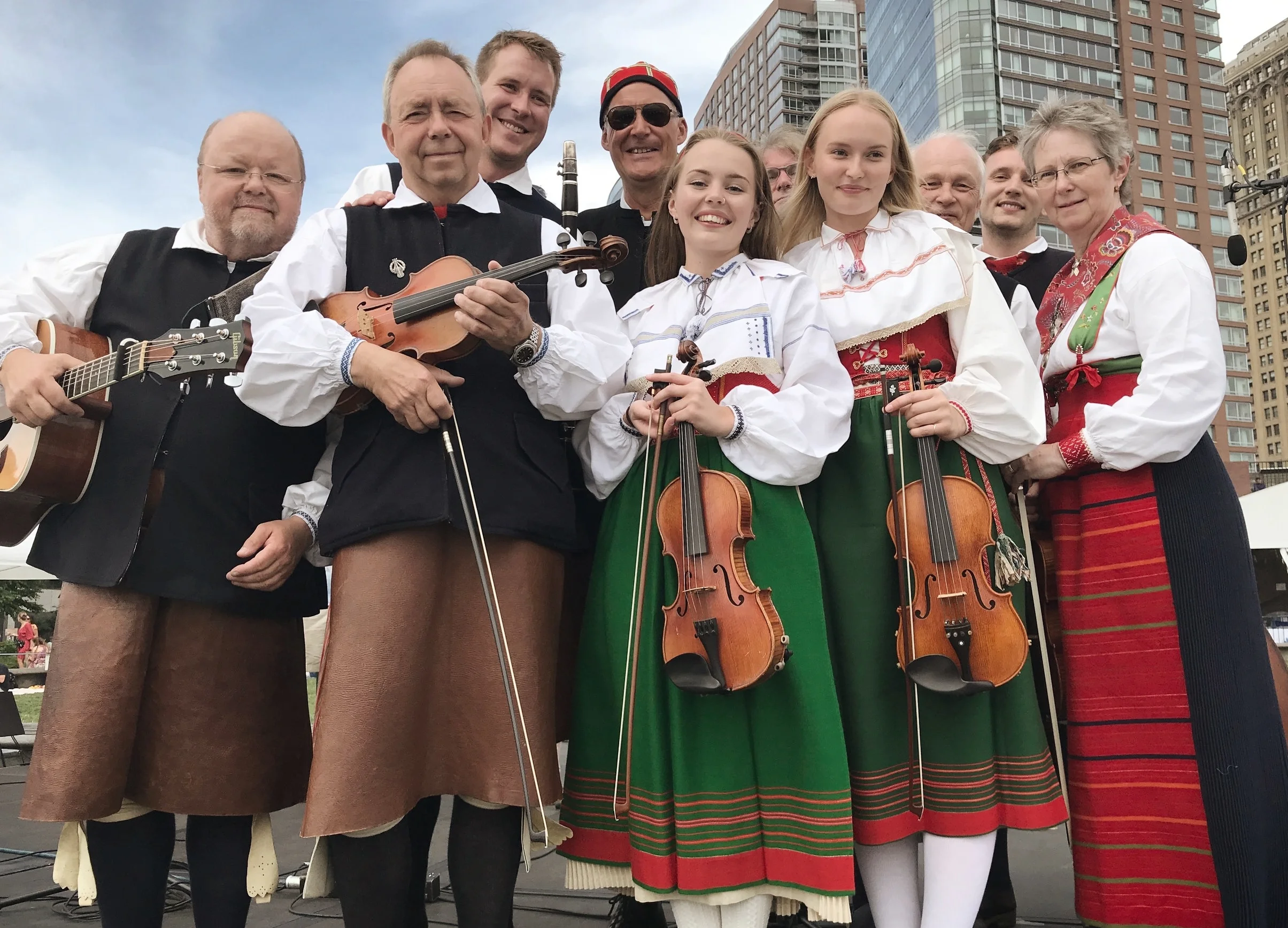 Orsa "kompani". Foto: Lars Moberg