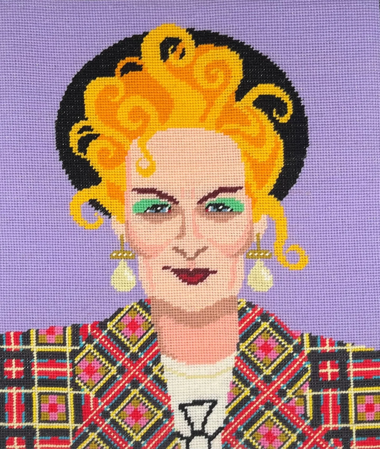 ***now available for pre-order***
VIVIENNE WESTWOOD 🪡
It was an absolute pleasure to design Dame Vivienne Westwood, the British Queen of punk, panache and personality. She rocked a unique approach to couture her whole life, stating “The only