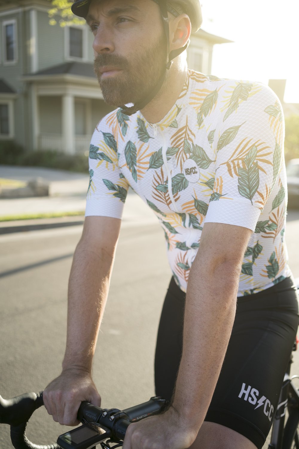 Mens Floral Is Dead Jersey — HARDSTANCE CYCLING