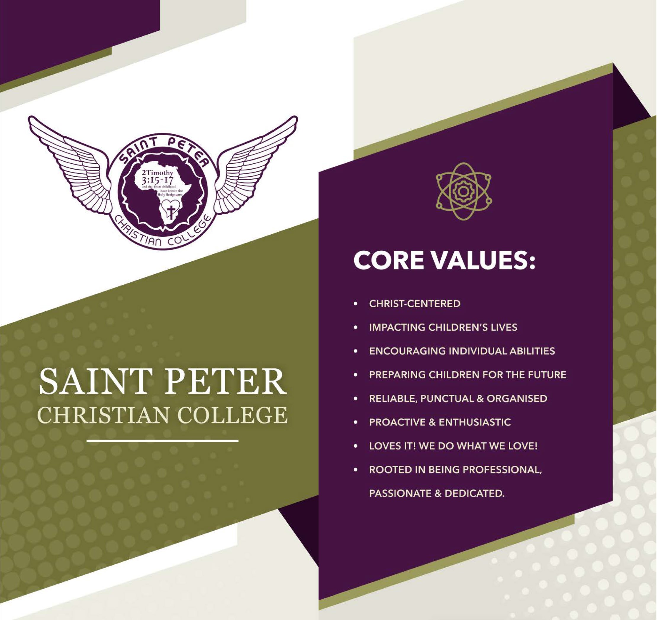 Seminary Core Values Example Education — Christian Outreach for Africa