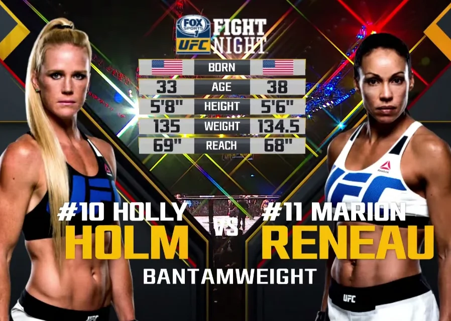 UFC 193 Free Fight: Holm vs Reneau