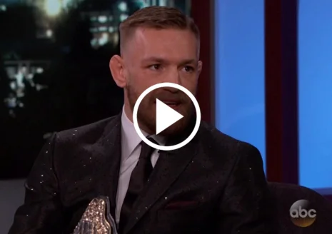 Conor McGregor på Jimmy Kimmel