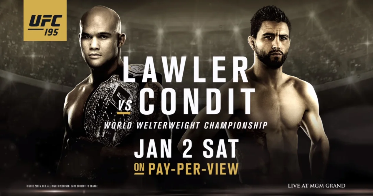 UFC 195 Free Fight: Lawler vs Koscheck