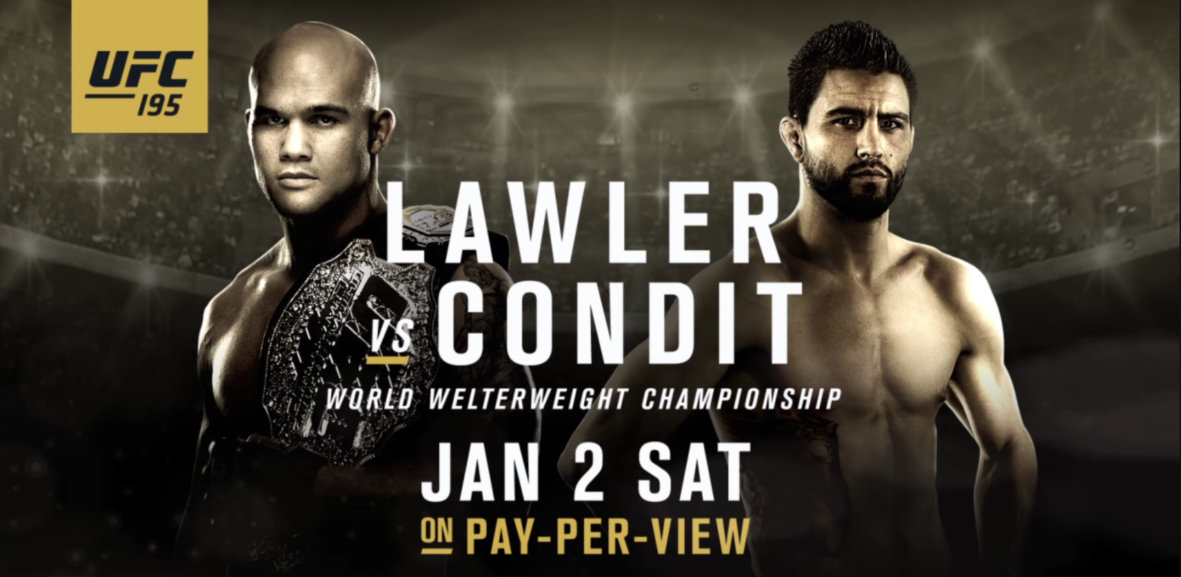 UFC 195 - Resultater