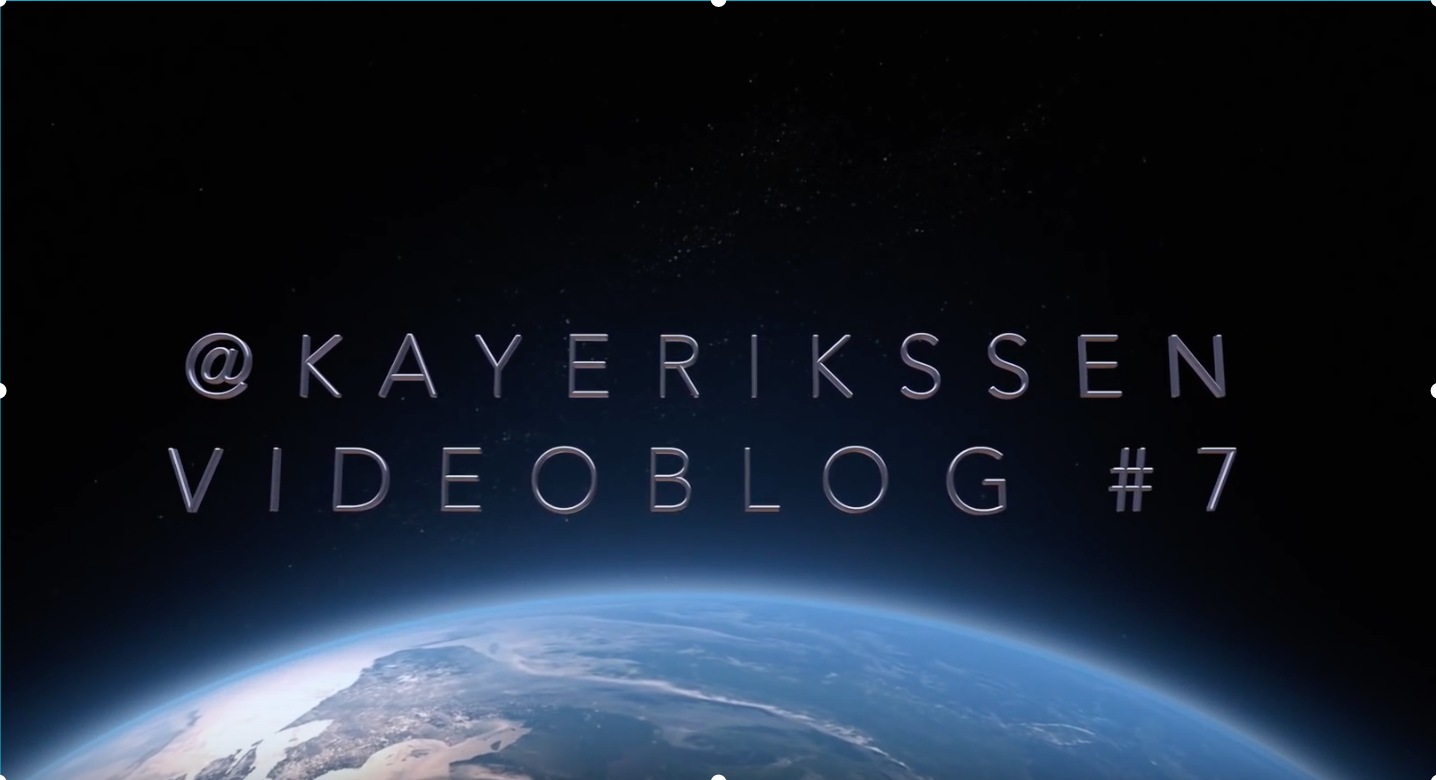Kay Erikssen Videoblogg #7