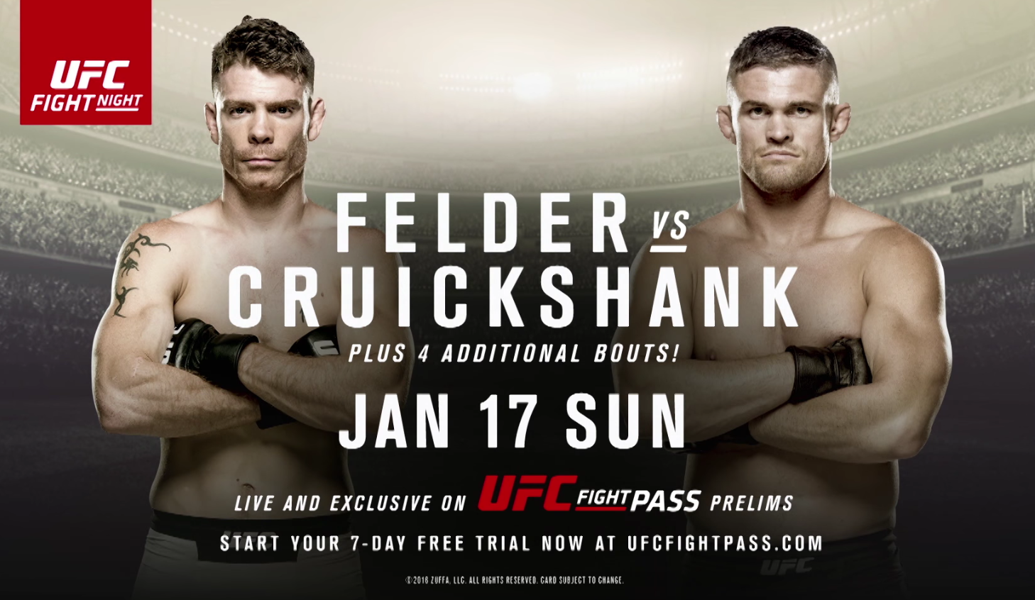 Fight Night Boston: Felder vs Cruickshank Preview