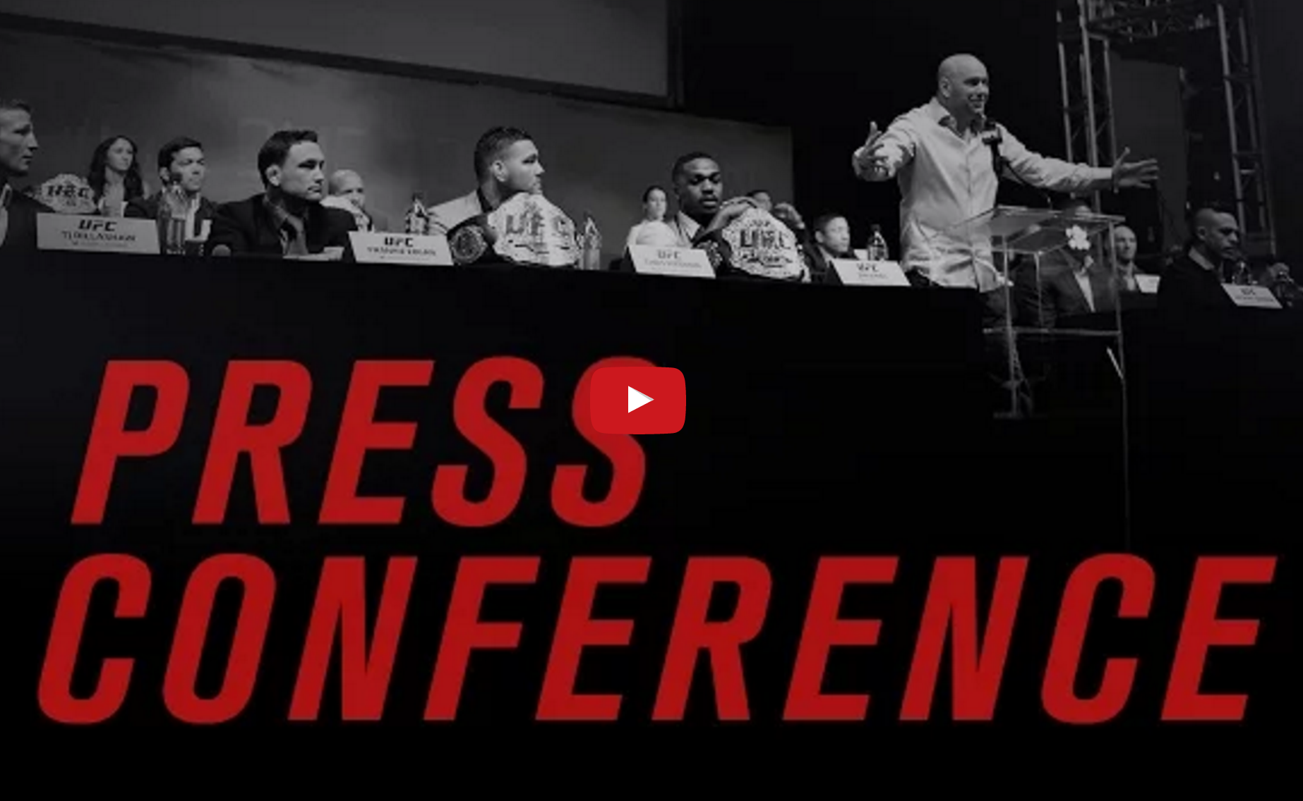 UFC 197 - McGregor vs. Dos Anjos Presser