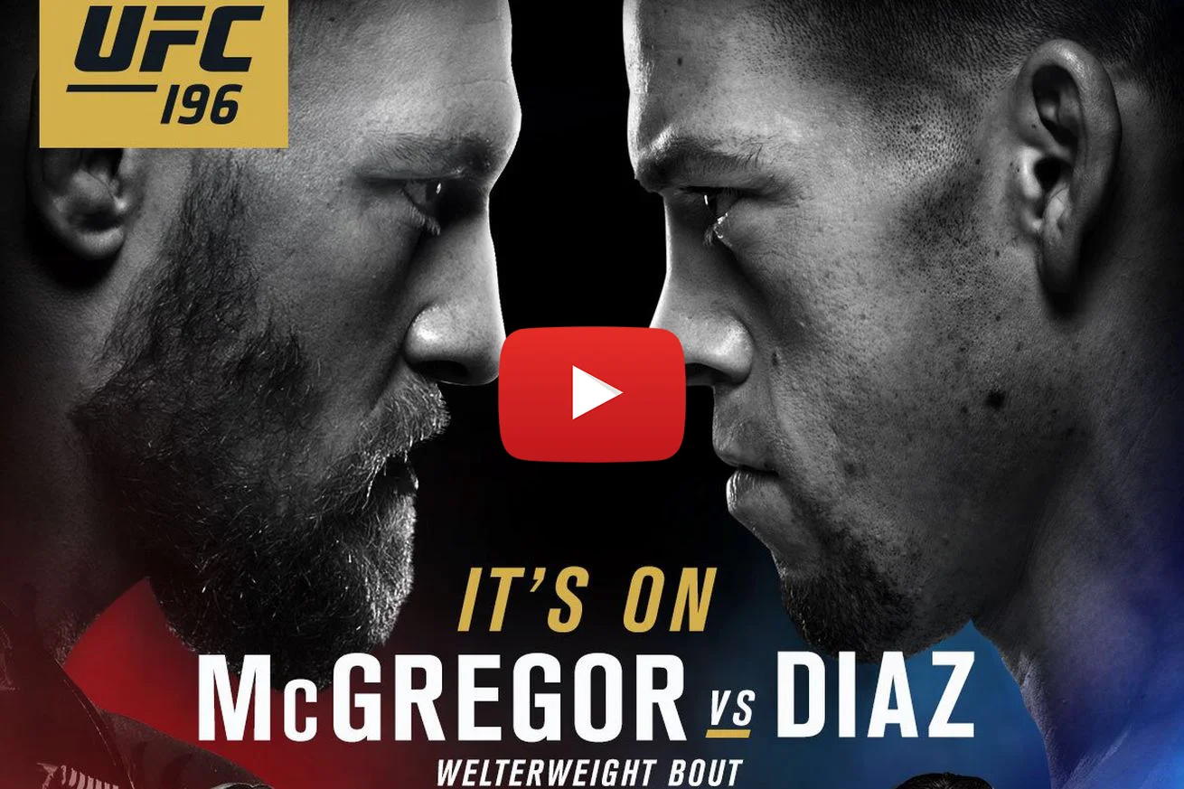 UFC 196 pressekonferanse med Conor McGregor og Nate Diaz - Live klokken 22:00