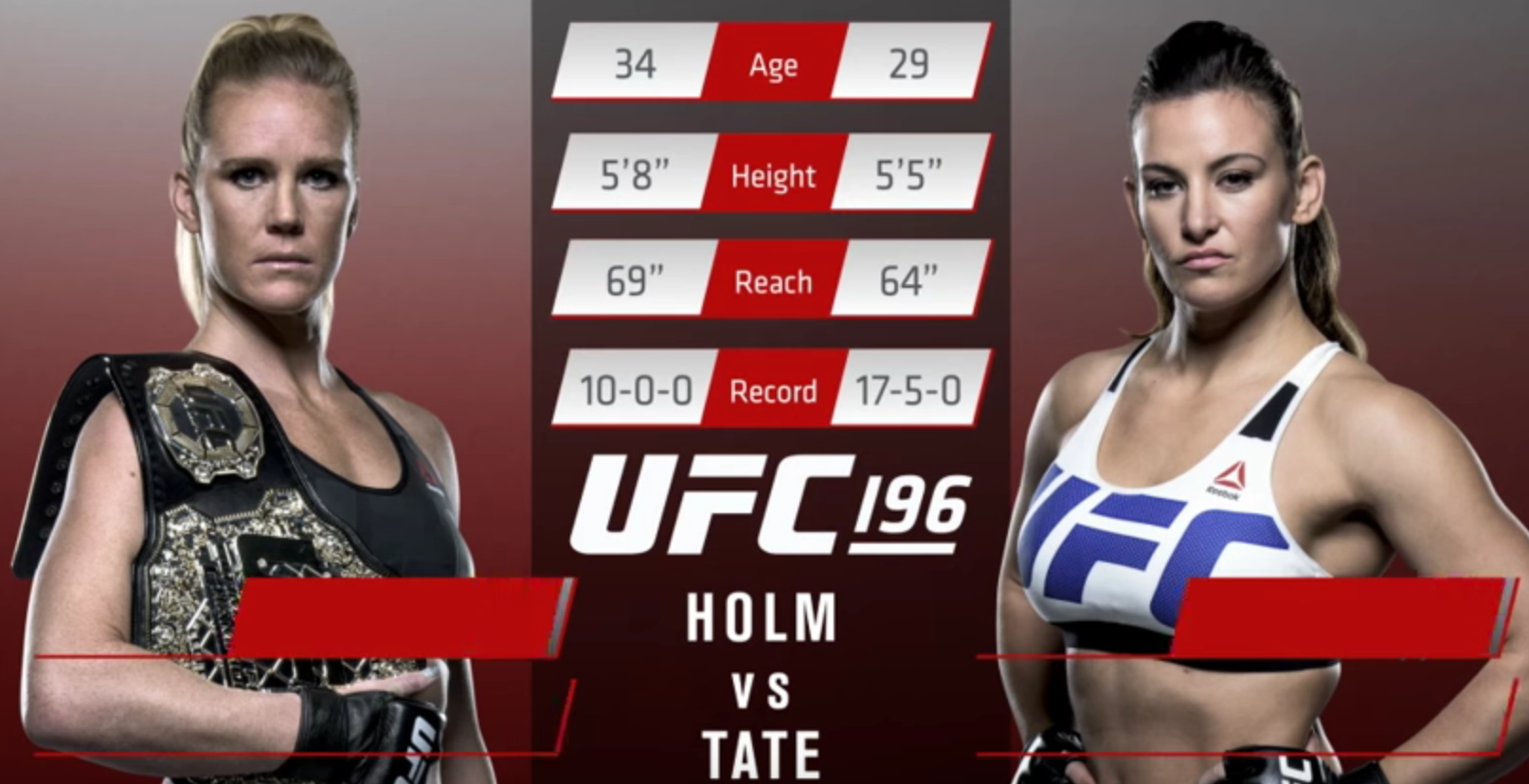 UFC 196: Inside The Octagon - Holm vs. Tate