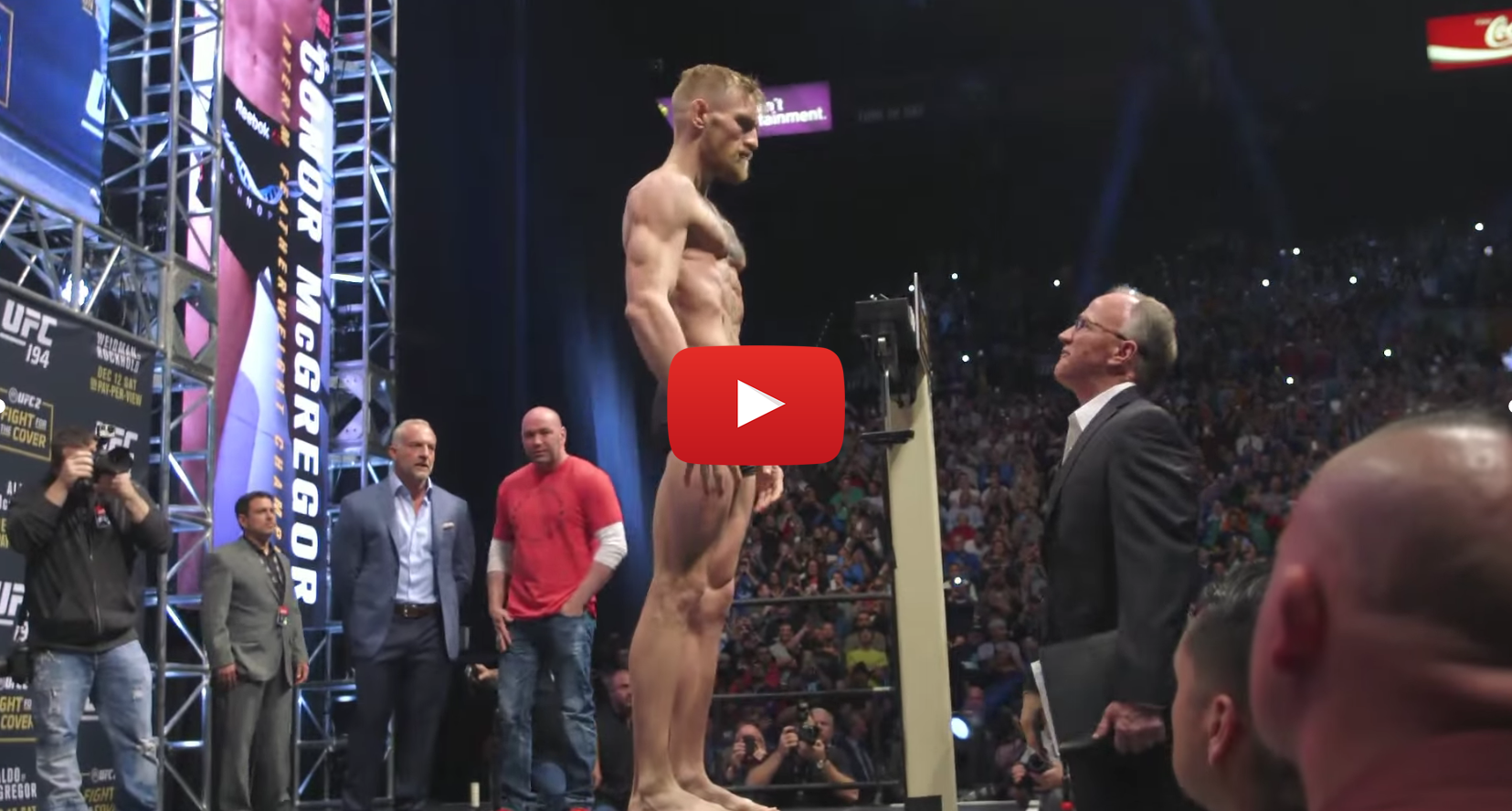 UFC 196 Weigh-ins - Live klokken 01:00