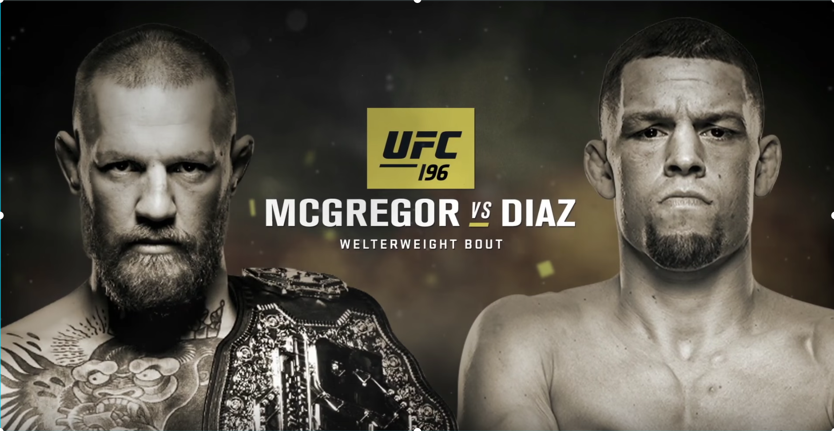 UFC 196 - Resultater