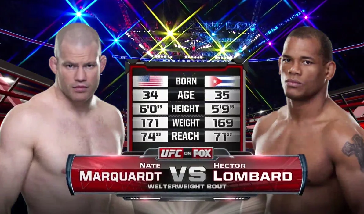 Fight Night Brisbane Free Fight: Hector Lombard vs Nate Marquardt