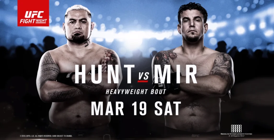 UFC Fight Night 85 - Resultater