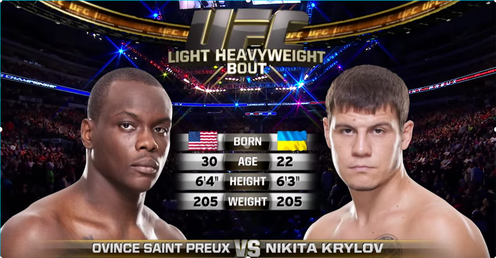 UFC 197 Free Fight: Ovince Saint Preux vs Nikita Krylov