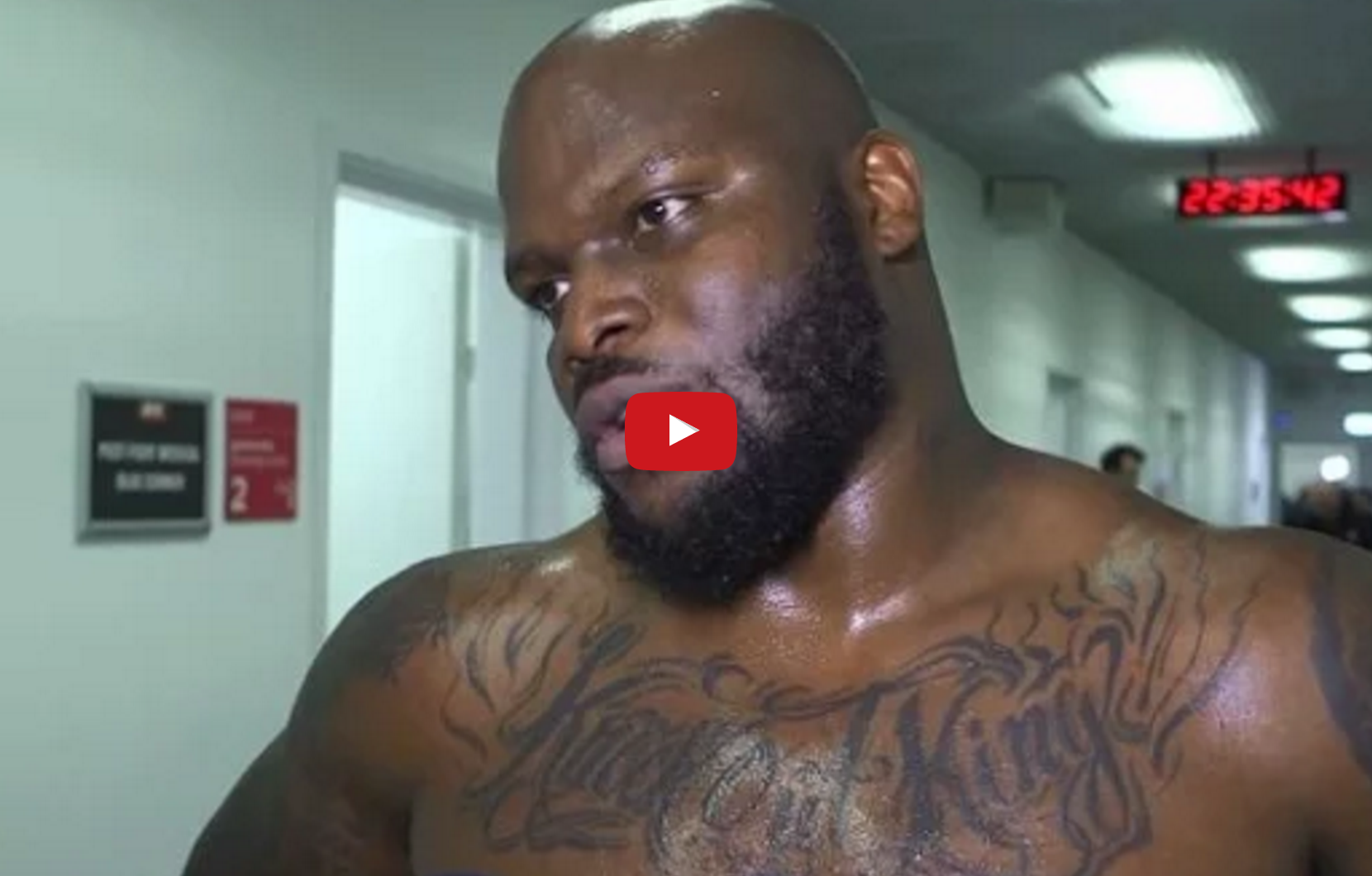 Fight Night Zagreb: Derrick Lewis Backstage Intevju
