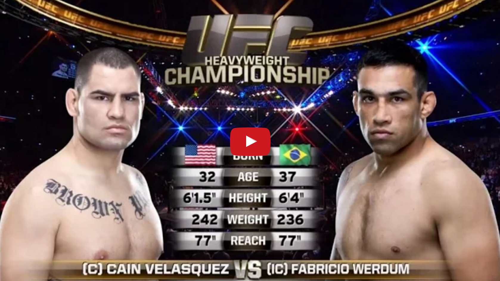 UFC 198 Free Fight: Fabricio Werdum vs Cain Velasquez