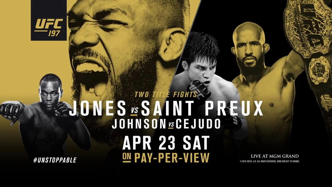 UFC 197: Resultater