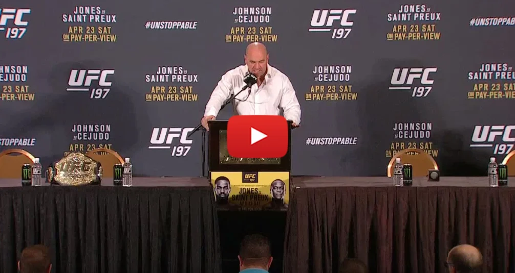 UFC 197: Post-fight Presser