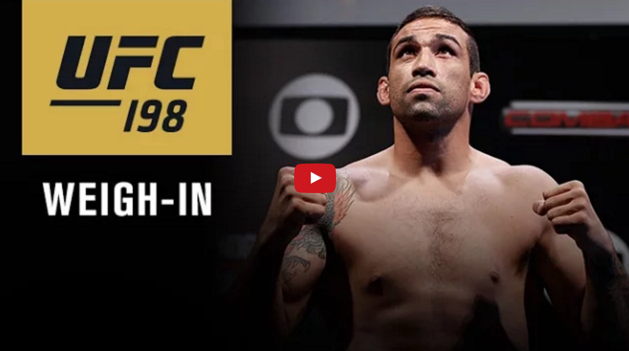UFC 198: Official Weigh-ins
